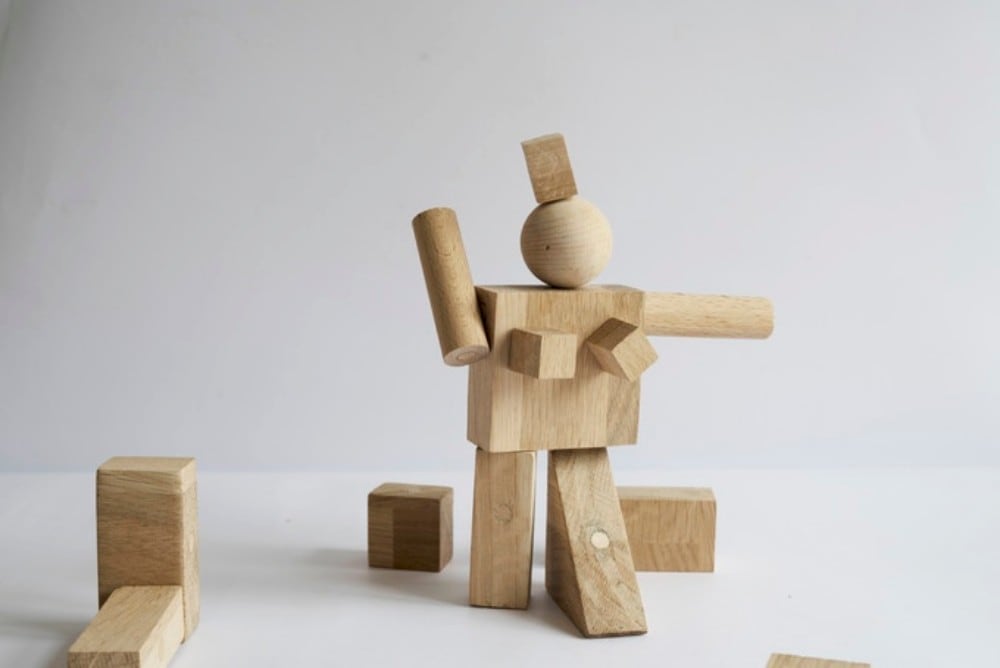 kolekto plain geometric magnetic wooden blocks kickstarter