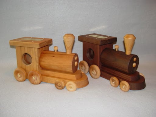 my unique wooden toys llc wooden train toys