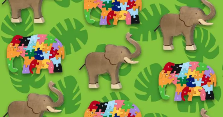 Best Wooden Elephant Toys For Kids