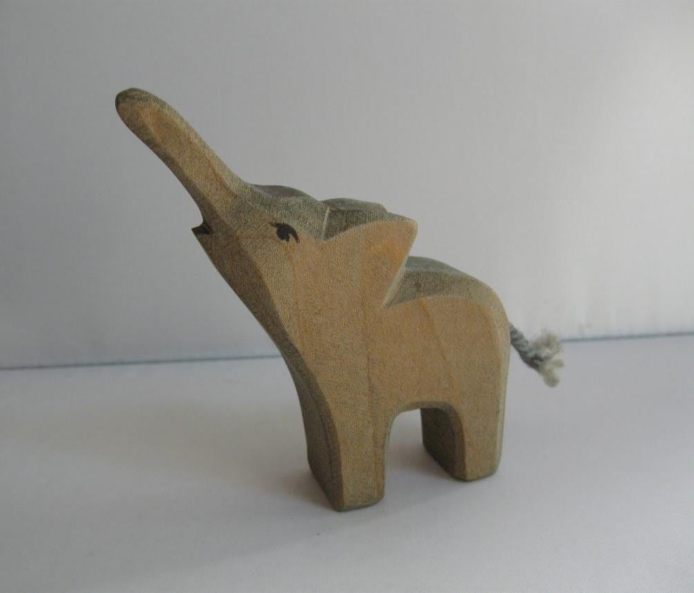 Ideen Reich Berlin Ostheimer Baby Wooden Elephant Toy