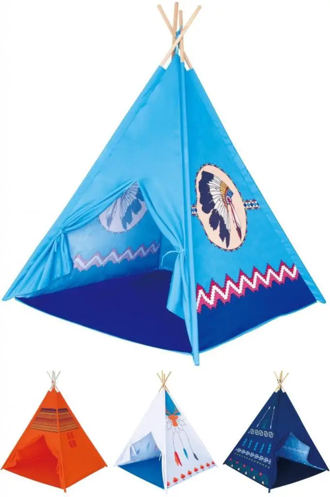 Native American Printed Teepee Payhouses By Poco Divo Brand