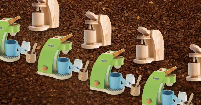 Best Wooden Toy Coffee Makers And Espresso Machines