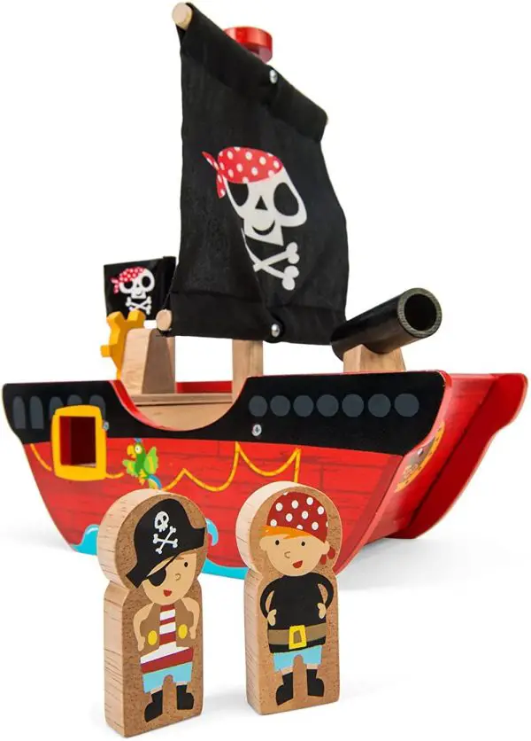 pirate ship toy chest