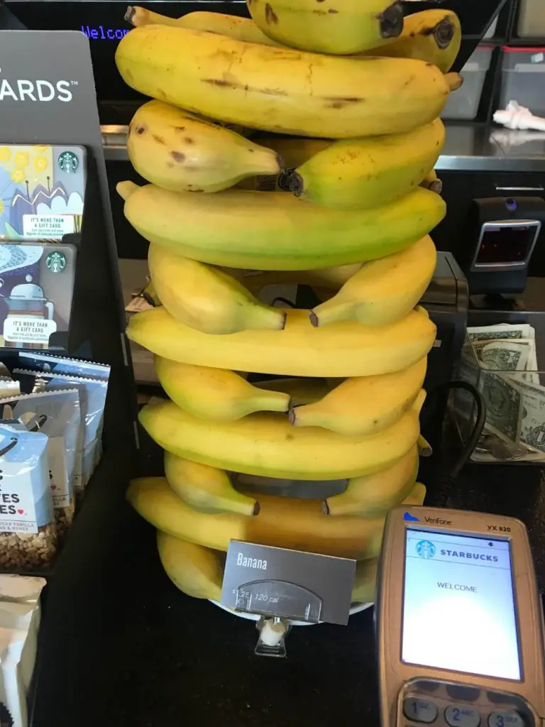 Bananas Stacked Like A Jenga Tower
