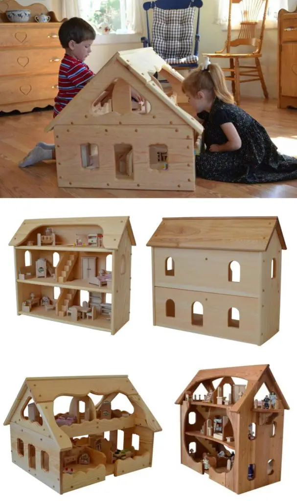 Elves And Angels Americas Favorite Wooden Dollhouse
