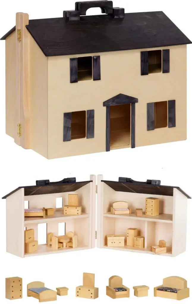 Lapps Toys Best Amish Handmade Dollhouse Made In Usa