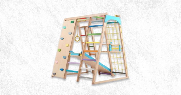Best Indoor Wooden Climbing Toys For Toddlers