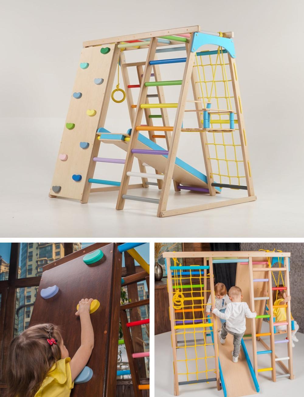 Top 10 Toddler Wooden Climbing Toys (Active Indoor Play) | Oddblocks