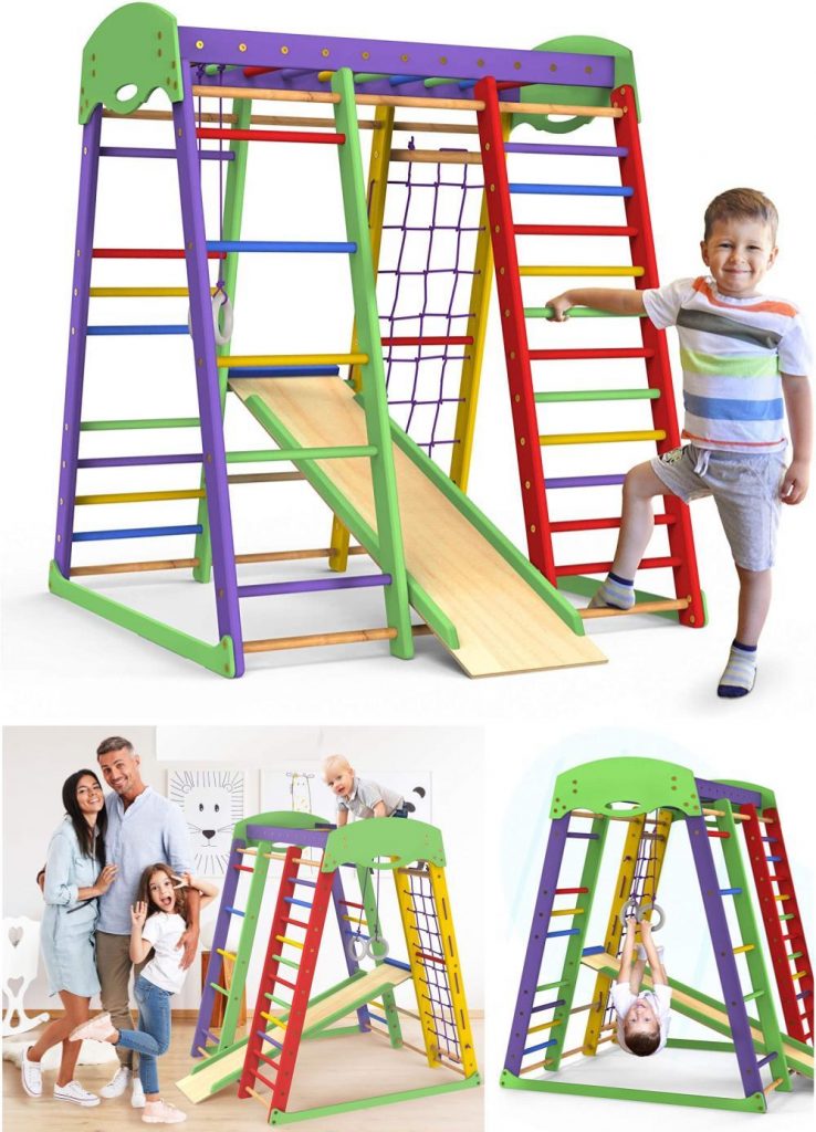 Wedanta Rainbow Toddler Climbing Structure