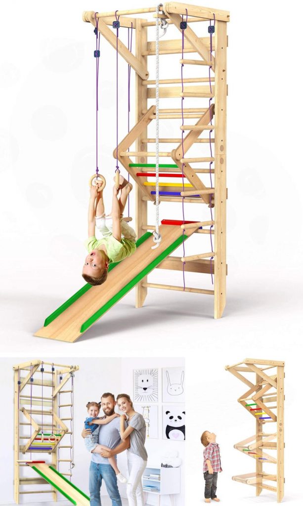 Wedanta Wooden Swedish Ladder Wall Set