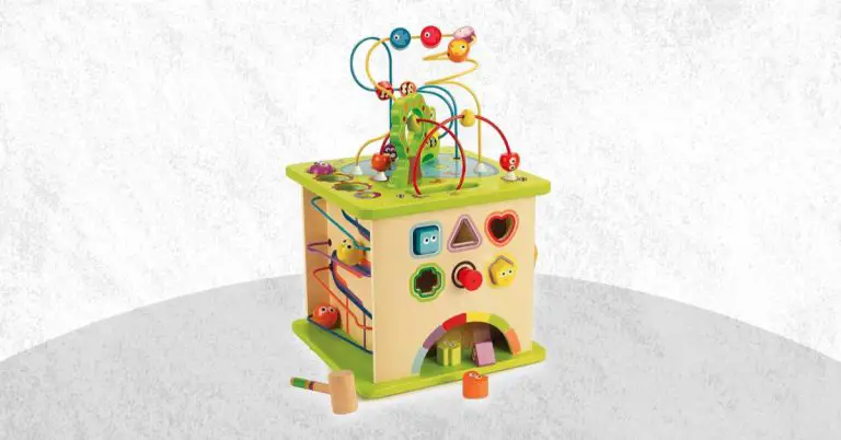 Best Wooden Activity Cube For Baby And Toddler