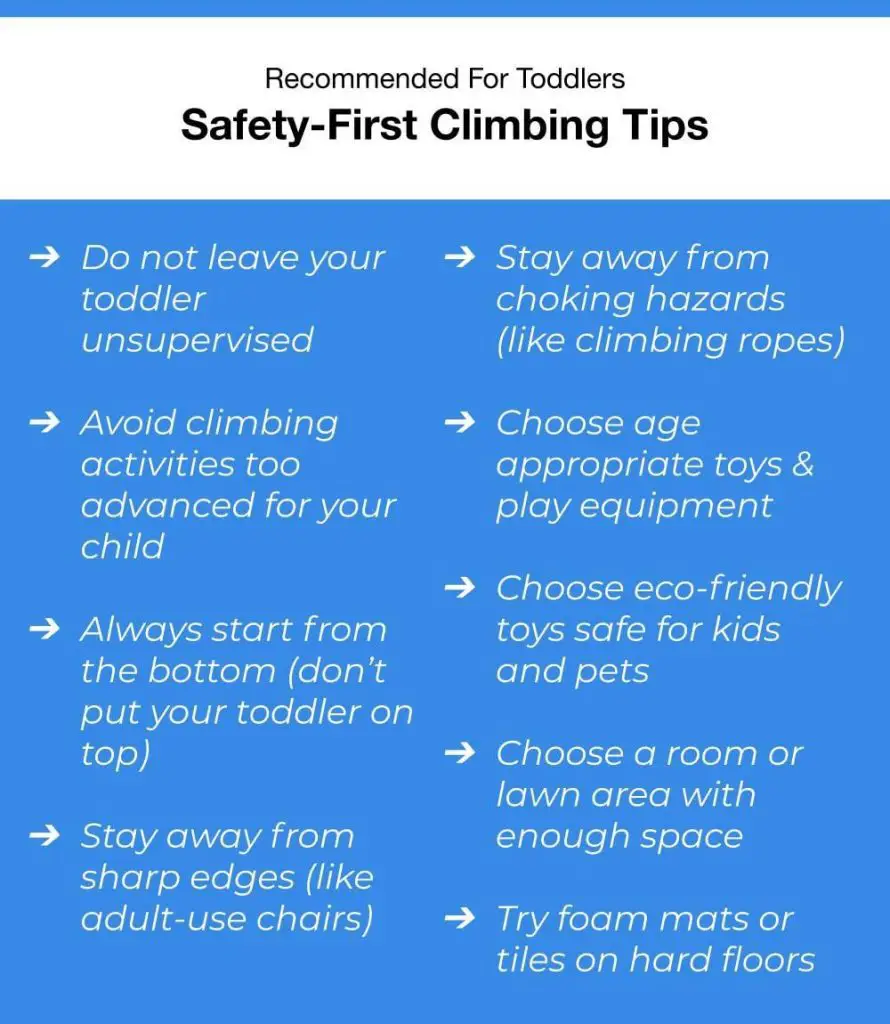 Safety First Toddler Climbing Tips