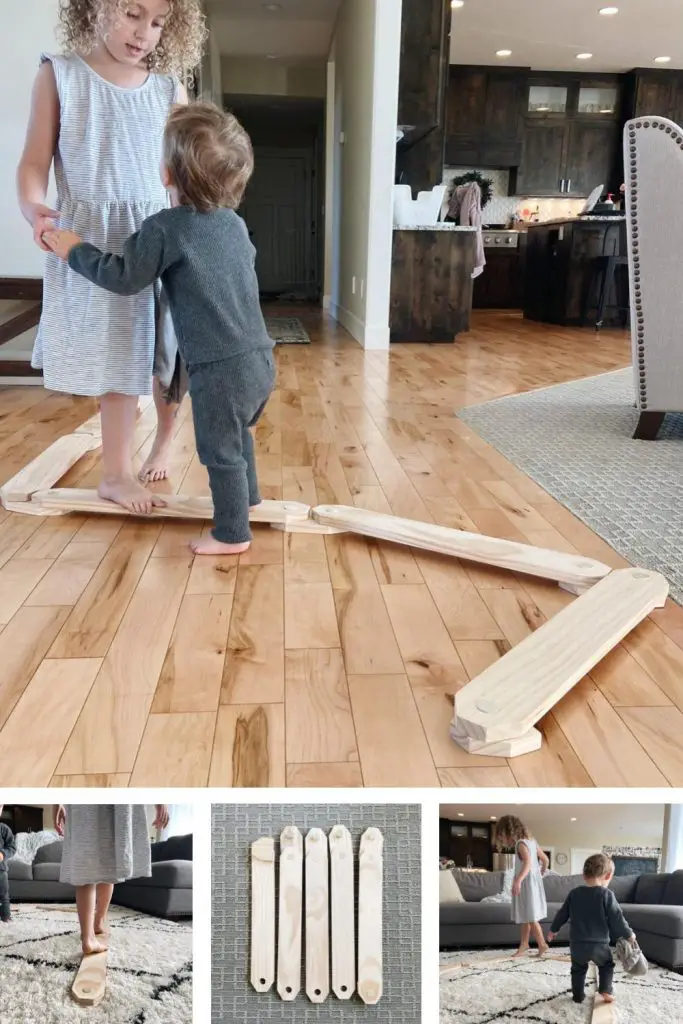 Shop Joey Co Modular Wooden Balance Beam For Kids
