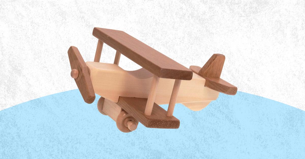 Best Wooden Airplane Toys For Toddlers Babies Kids