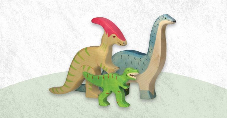 Best Wooden Dinosaur Toys For Kids And Toddlers