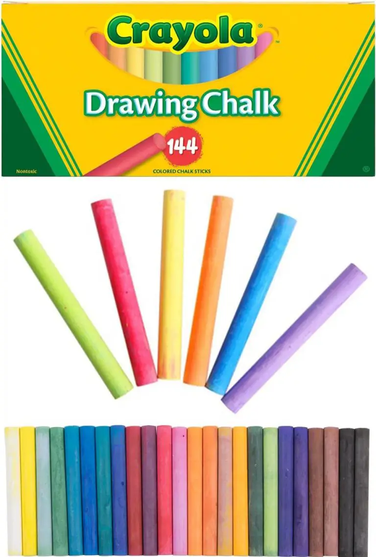 crayola colored drawing chalk