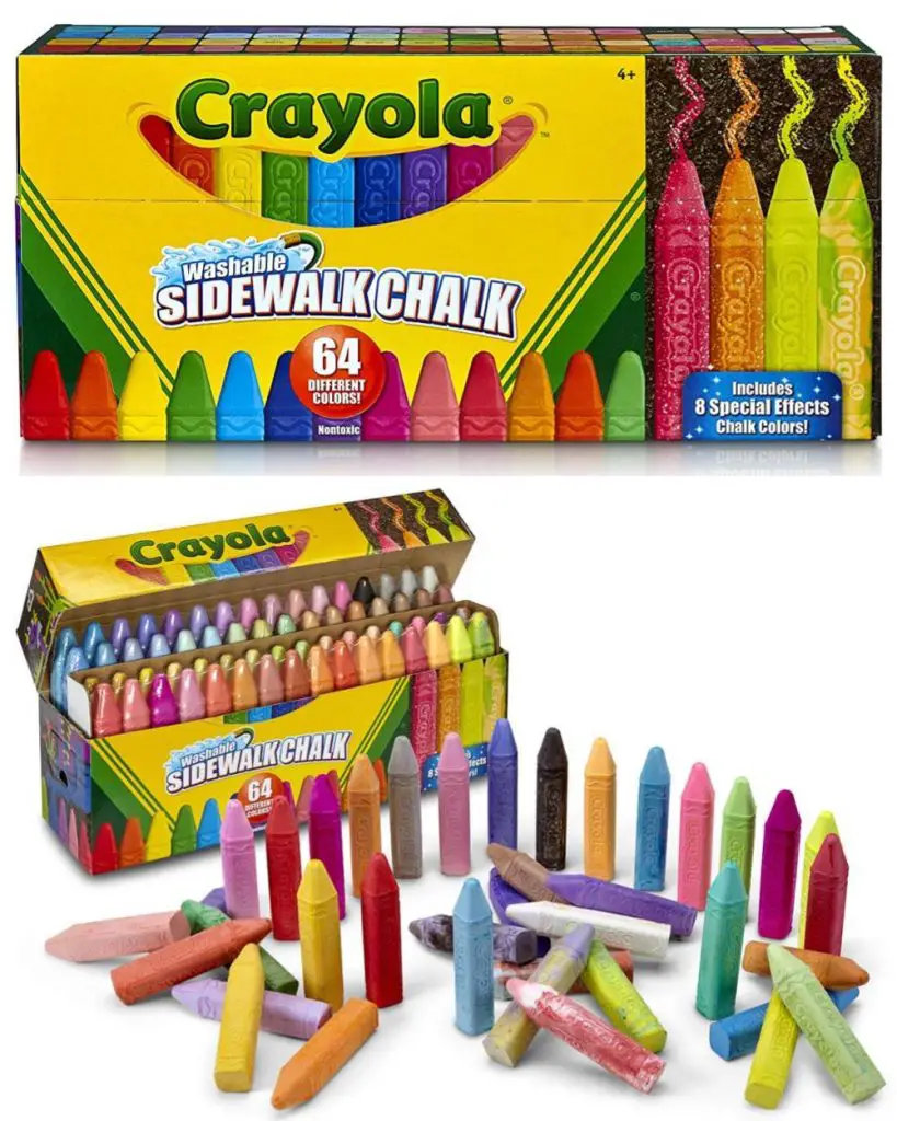 Crayola Toddler Sidewalk Chalk 64 Sticks