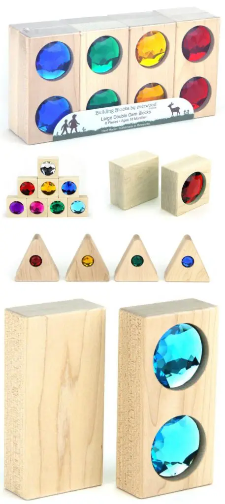 Everwood Friends Best Wooden Gem Blocks Bauspiel Blocks Alternative