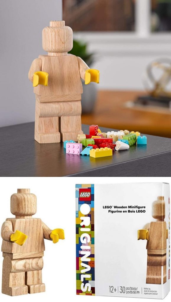 Lego Wooden Toy Minifigure Originals 853967 Model Wooden Lego Man