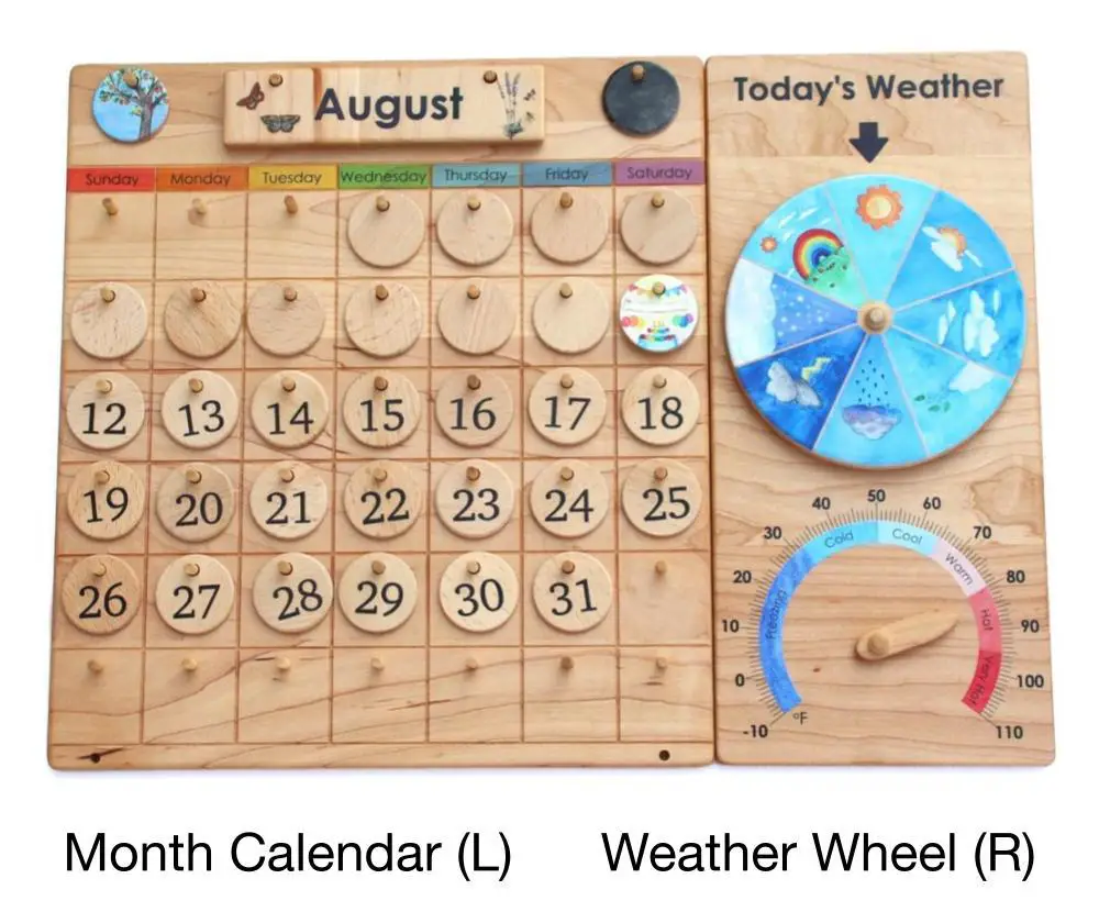 Best Kids Montessori Calendar To Learn At Home [2022] Oddblocks