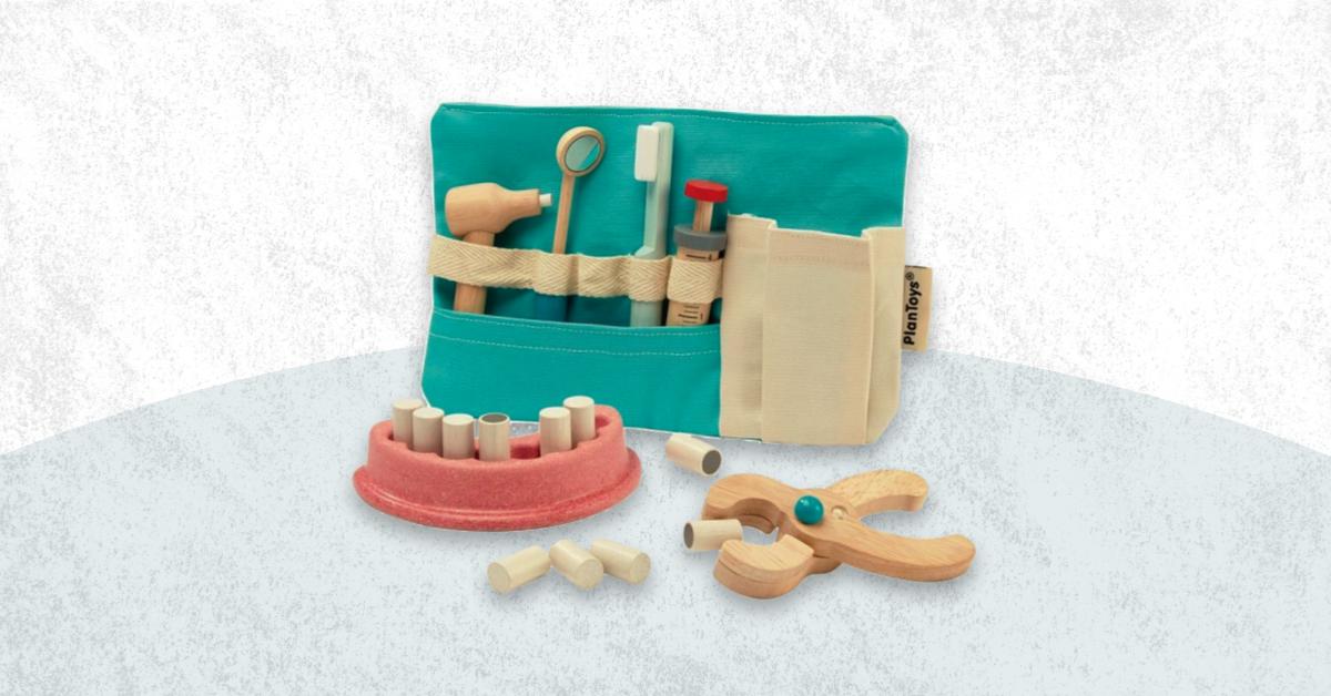 Best Wooden Dentist Toy Kits For Kids And Toddlers