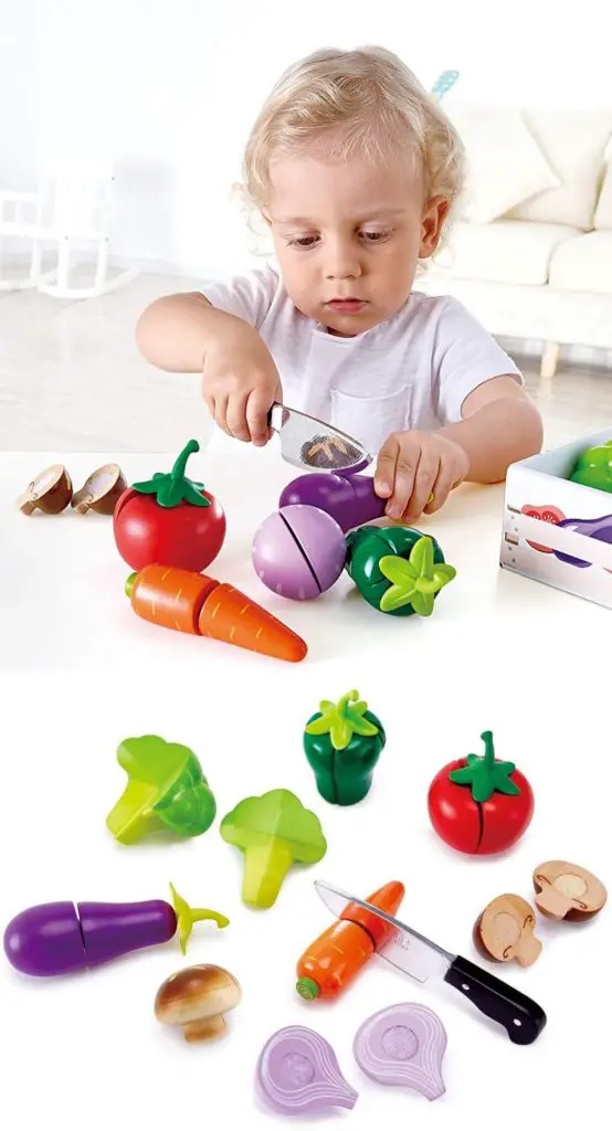 Hape Magnetic Wooden Garden Vegetables For Toddlers Ages 3 Plus Years