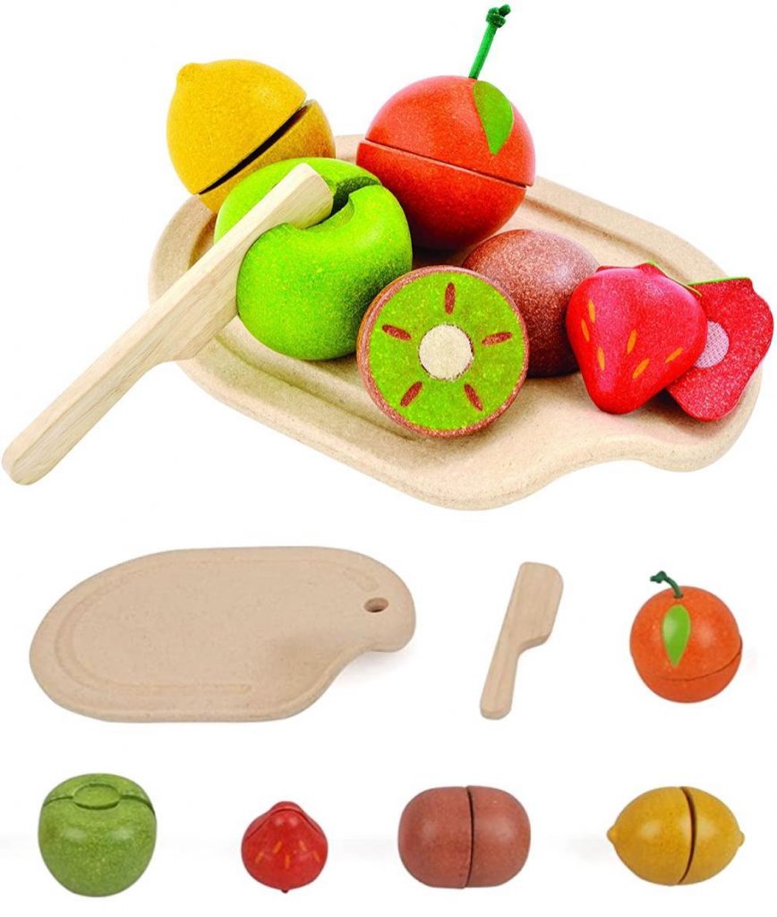 Plan Toys Assorted Fruit Kitchen Food Playset