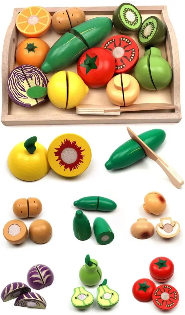 Take Me Away Cutting Vegetables Set For Kids With Velcro