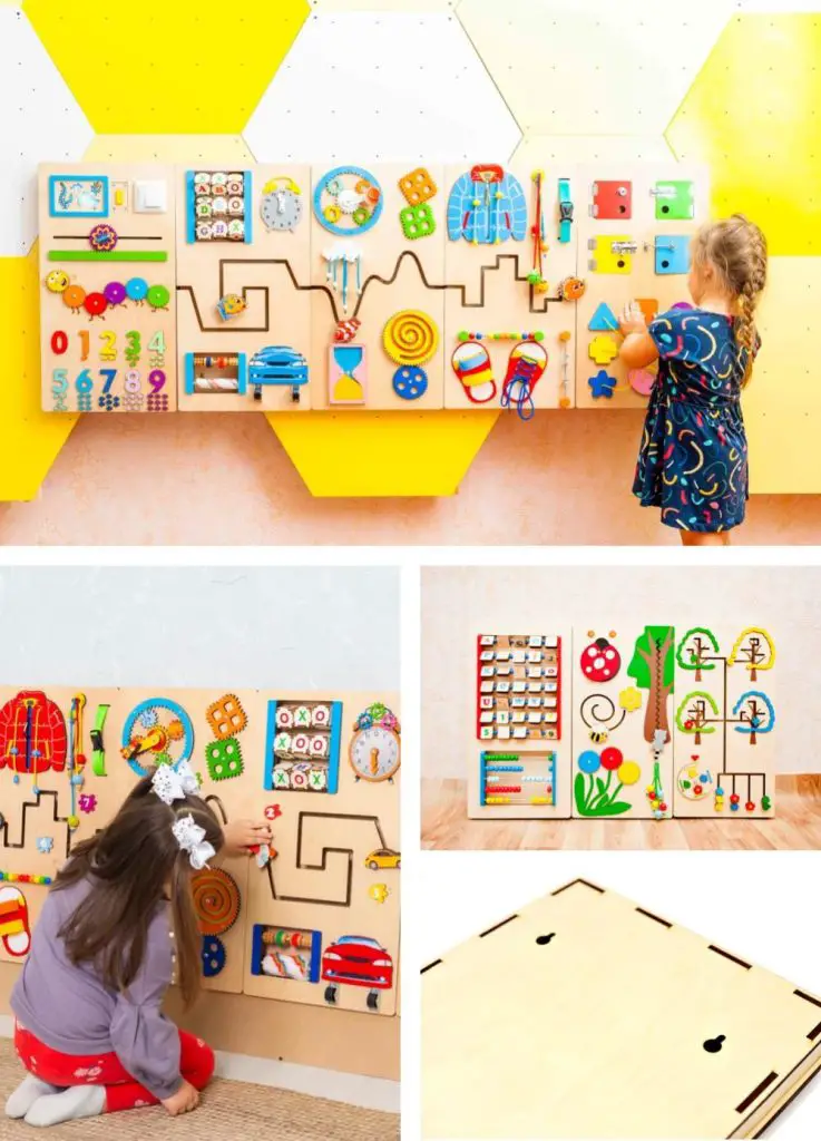 Bumble Bee Smart Modular Wooden Busy Wall