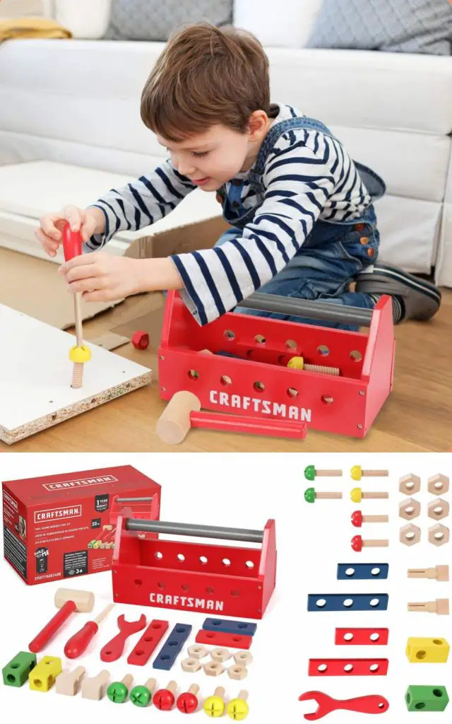 Craftsman Just Like My Parents Gift Tool Set For Toddlers 3 Plus Years