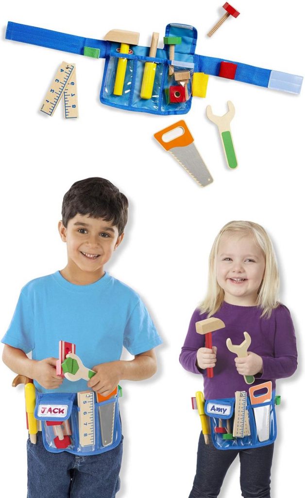 Melissa And Doug Deluxe Tool Belt Set For Toddlers And Kids