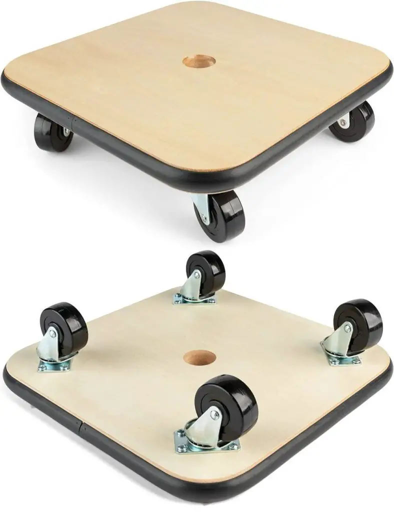 Champion Sports Wooden Scooter Board Gym Class Style
