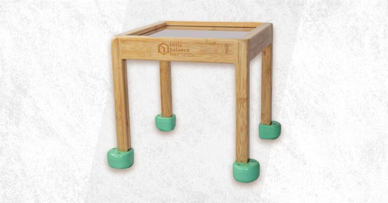 best little wooden balance box for baby walking