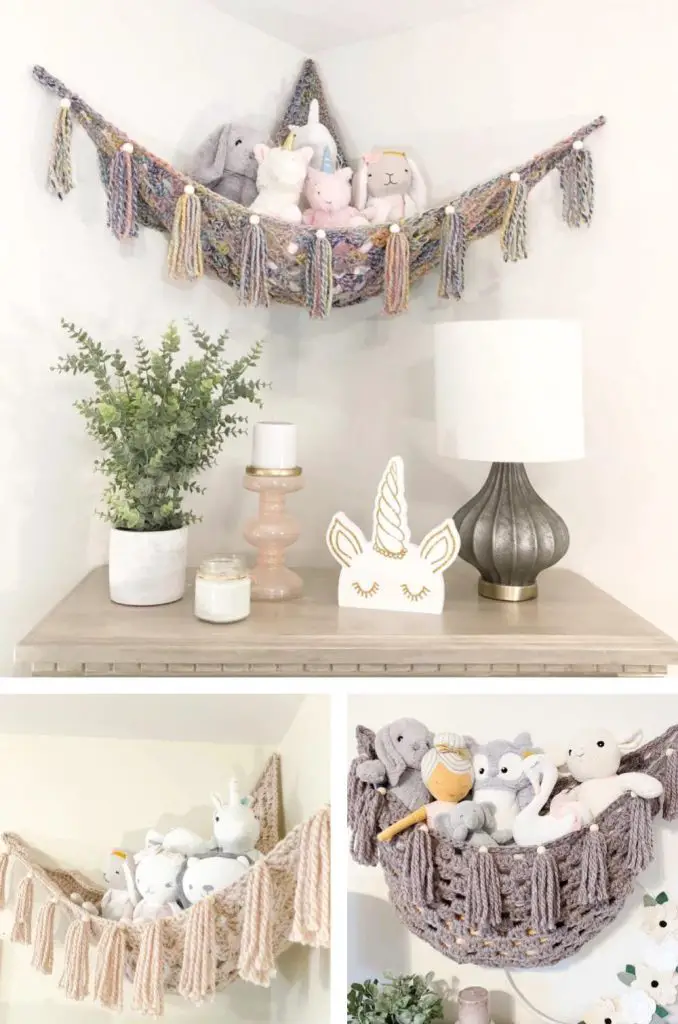 love and cloth designs fringe and tassels corner flat wall toy hammocks