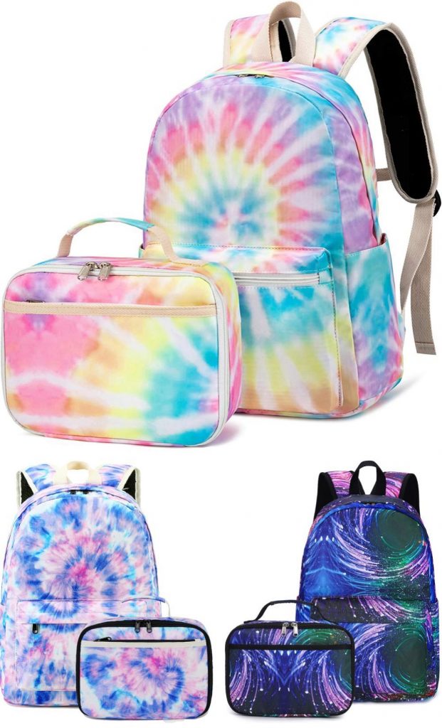 camtop tie dye pattern backpack for preschool and kindergarten
