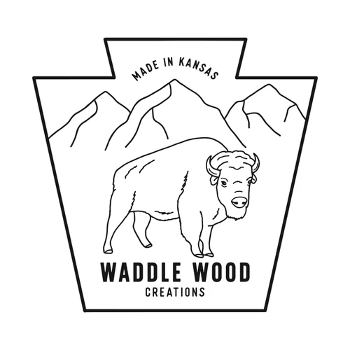 kansas wooden push and pull toy maker waddle wood creations