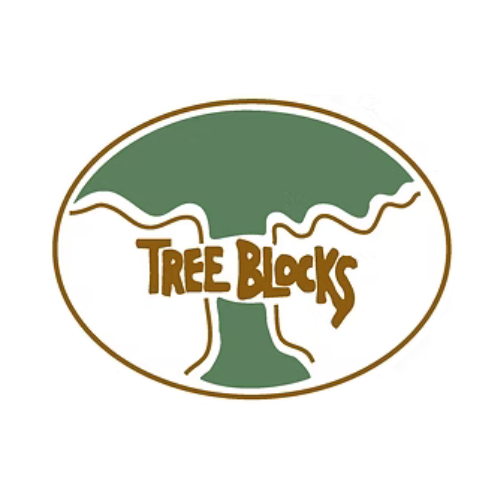 wisconsin natural bark on stacking toy maker tree blocks
