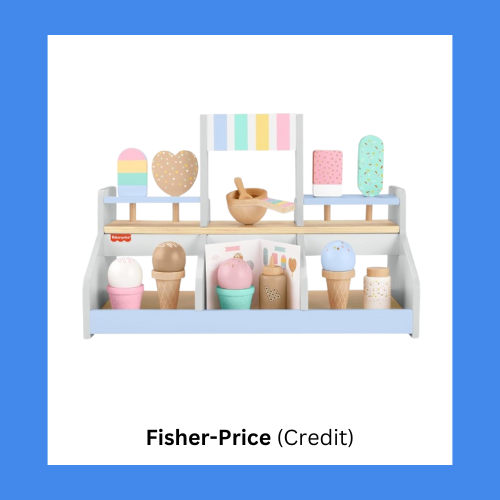 Fisher Price Wooden Ice Cream Playset