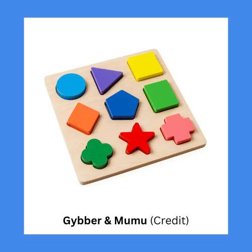Gybber & Mumu Wooden Preschool Puzzle