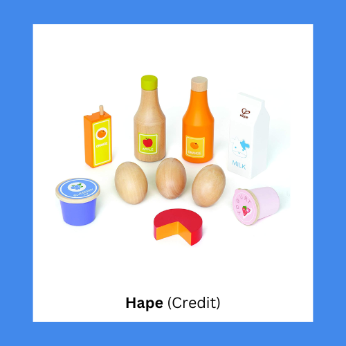 Hape Healthy Basics Dairy And Juice Playset