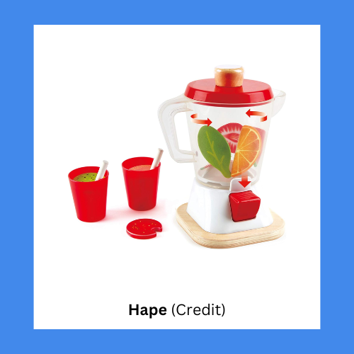 Hape Wood Base Smoothie Blender Playset