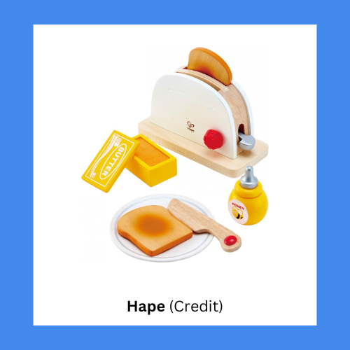 Hape Wooden Pop Up Toaster Set