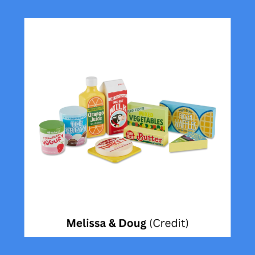 Melissa & Doug Refrigerator Food Wooden Playset