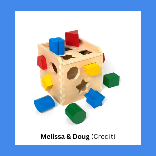Melissa & Doug Shape Sorting Cube