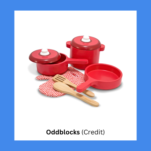 Melissa & Doug Wooden Kitchen Accessory Set
