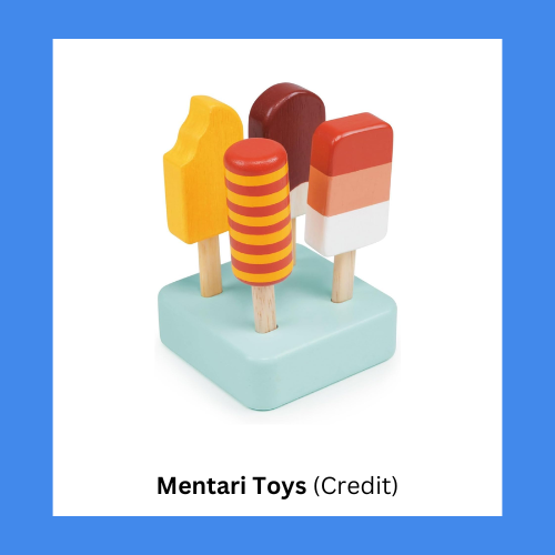 Mentari Toys Ice Cream & Popsicle Wooden Toys