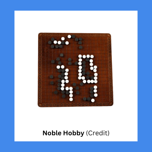 Noble Hobby Dark Wood Go Game Set