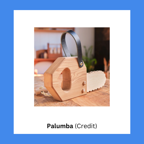 Palumba Camden Rose Premium Wood Chainsaw Toy