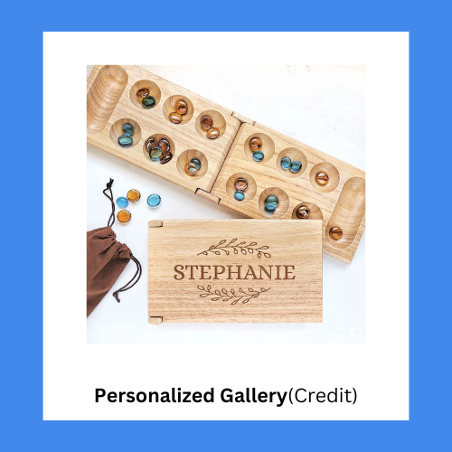 Personalized Gallery Personalized Wooden Mancala Board
