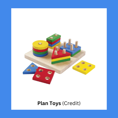 Plan Toys Sorting And Stacking Board
